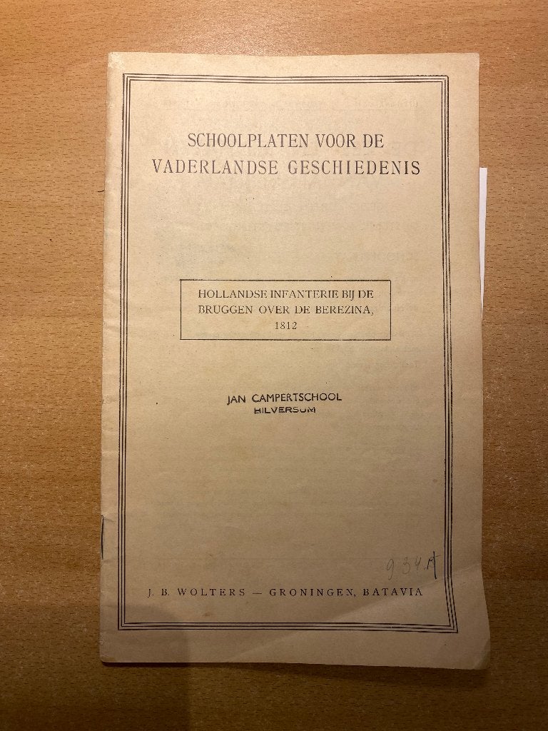Schoolplaten voor de vaderlandse geschiedenis, Ophalen of Verzenden, Gelezen