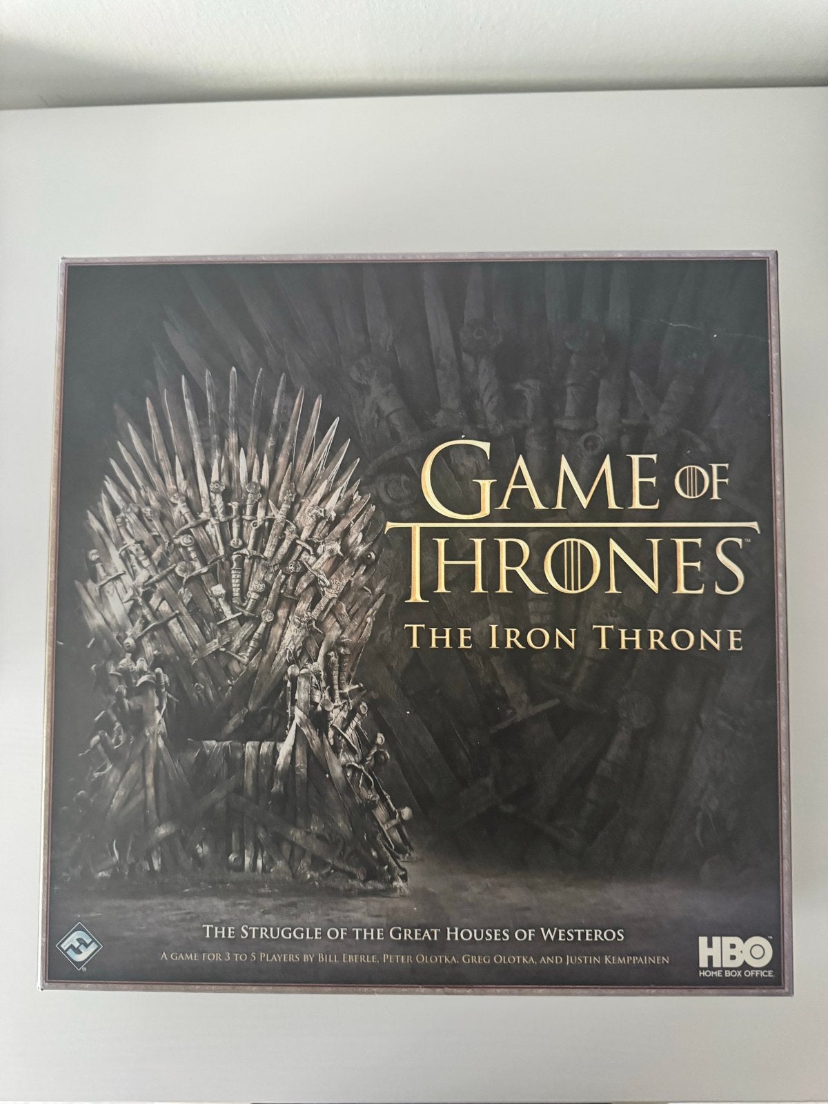 Game of Thrones: The Iron Throne - Bordspel, Vijf spelers of meer, Ophalen of Verzenden, Gebruikt