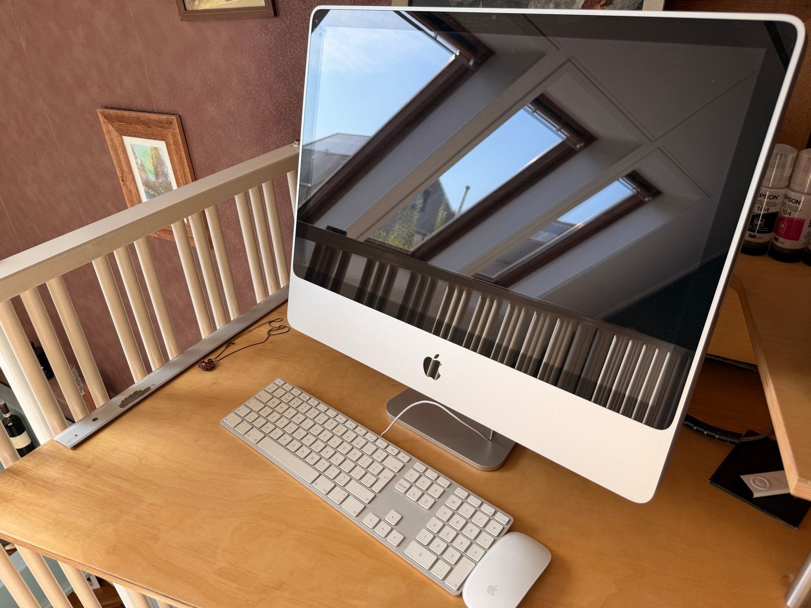 iMac 24 inch (medio 2007) - El Capitan - Gratis af te halen, Computers en Software, Apple Desktops, Ophalen, Gebruikt, HDD, IMac
