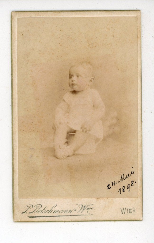 R38; CDV. 1898., Verzamelen, Foto's en Prenten, Verzenden, Voor 1940, Gebruikt, Kind