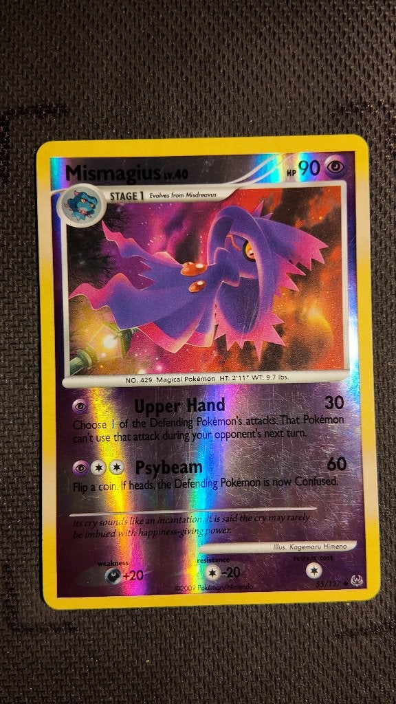 Mismagius 55 Platinum | Pokemon kaart, Ophalen, Zo goed als nieuw, Losse kaart, Foil