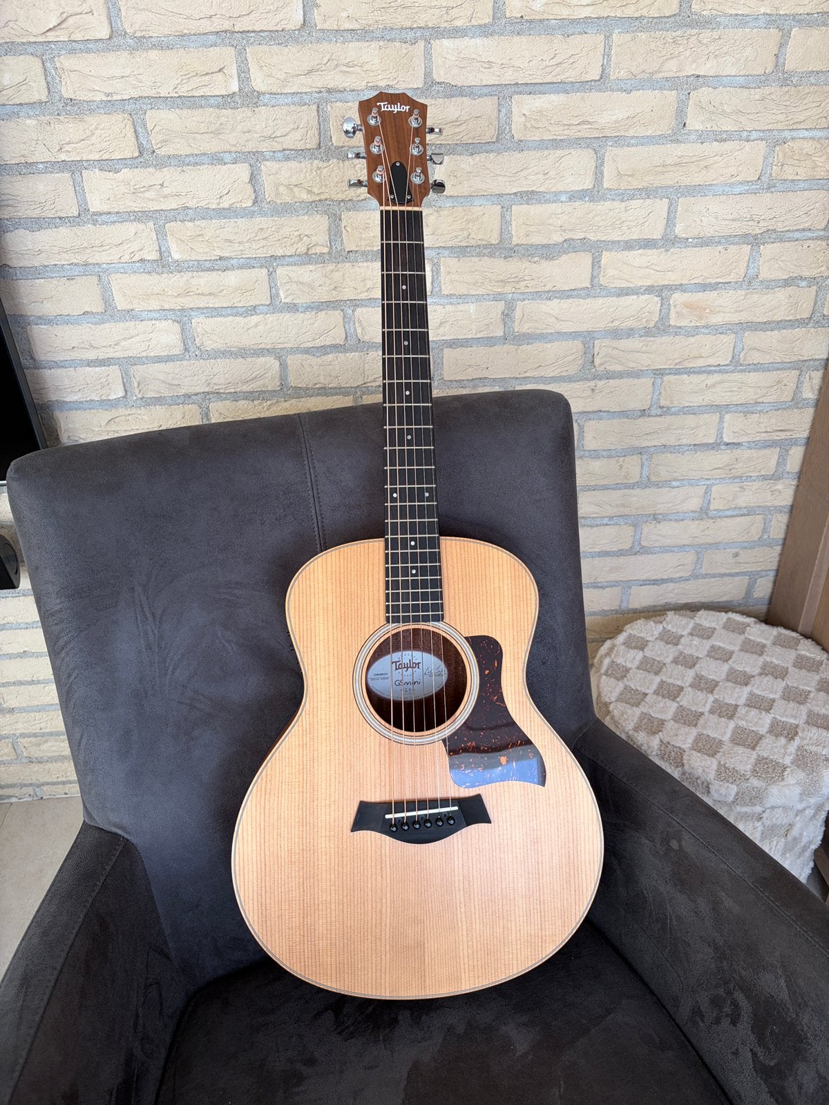 Taylor GS Mini-e Walnut akoestische gitaar, Ophalen, Zo goed als nieuw, Western- of Steelstringgitaar