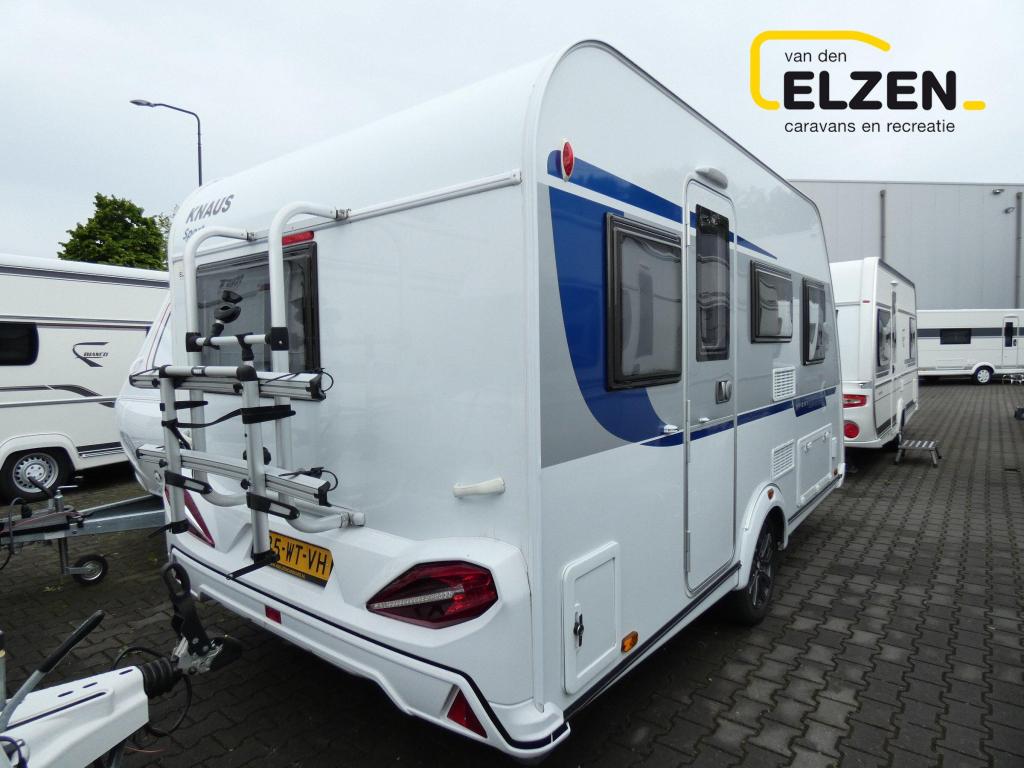 Knaus Sport Silver Selection 400 QD Mover, voortent, fietsdr, Schokbreker, Bedrijf, Treinzit, 4 tot 5 meter