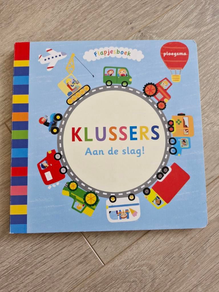 Flapjesboek Klussers: Aan de slag! (1-3 jaar), Boeken, Zo goed als nieuw, Ophalen, Onbekend, Uitklap-, Voel- of Ontdekboek
