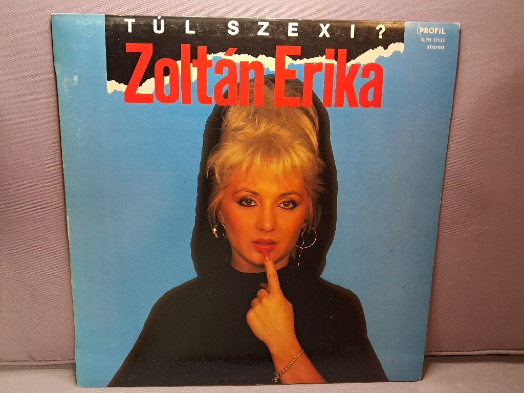 lp. Zoltán Erika - Túl Szexi? disco. M-, LP, Pop, Originele persing, Ophalen of Verzenden
