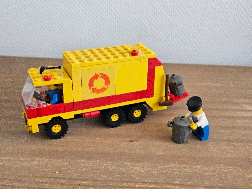 Lego nr. 6693 - Classic Town - Vuilniswagen, City, Lego, Ophalen of Verzenden, Complete set