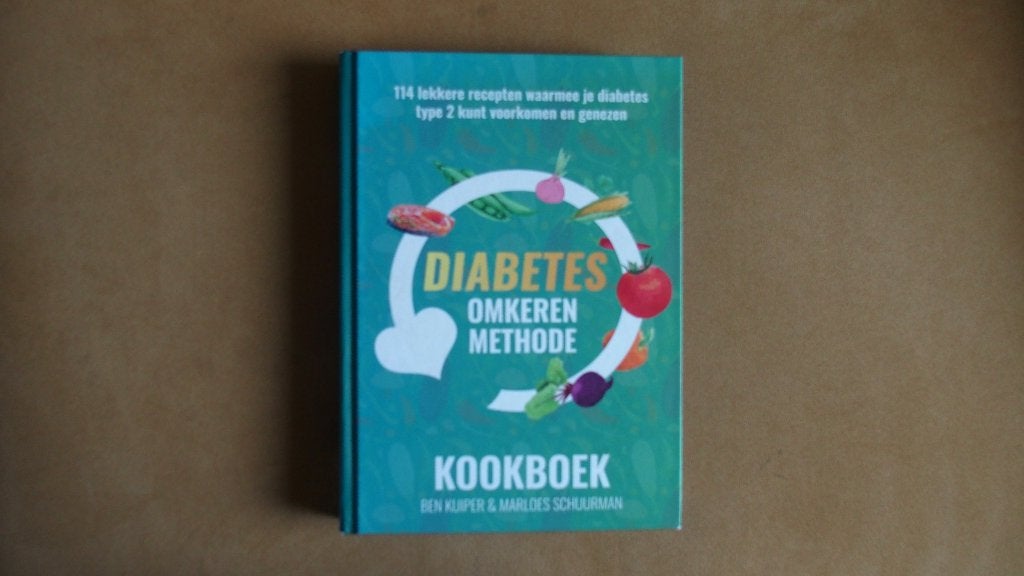 Diabetes omkeer methode - kookboek, Ophalen of Verzenden, Zo goed als nieuw, Ben Kuiper & Marloes Schuurman, Gezond koken