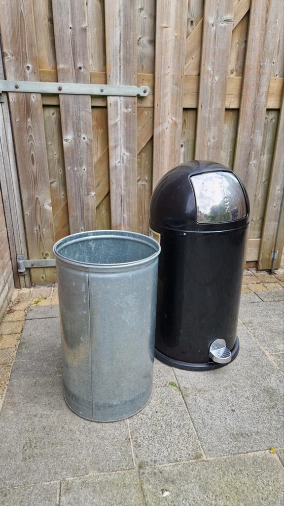 Wesco Kickboy Pedaalemmer 60L - Zwart, Ophalen, Gebruikt, Met pedaal, 40 liter of meer