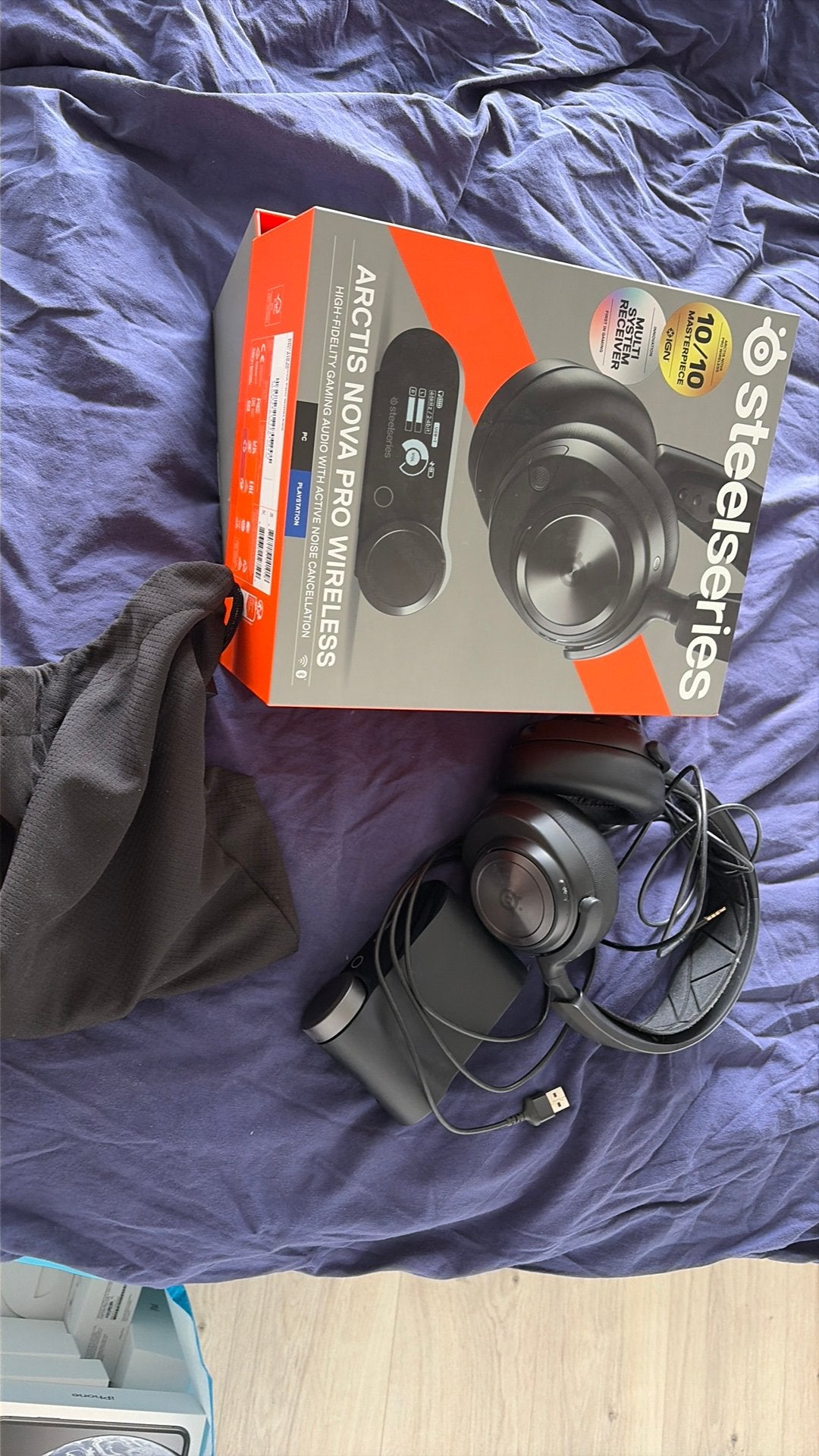 Steelseries arctis nova pro wireless, Verzenden, Zo goed als nieuw, Overige merken