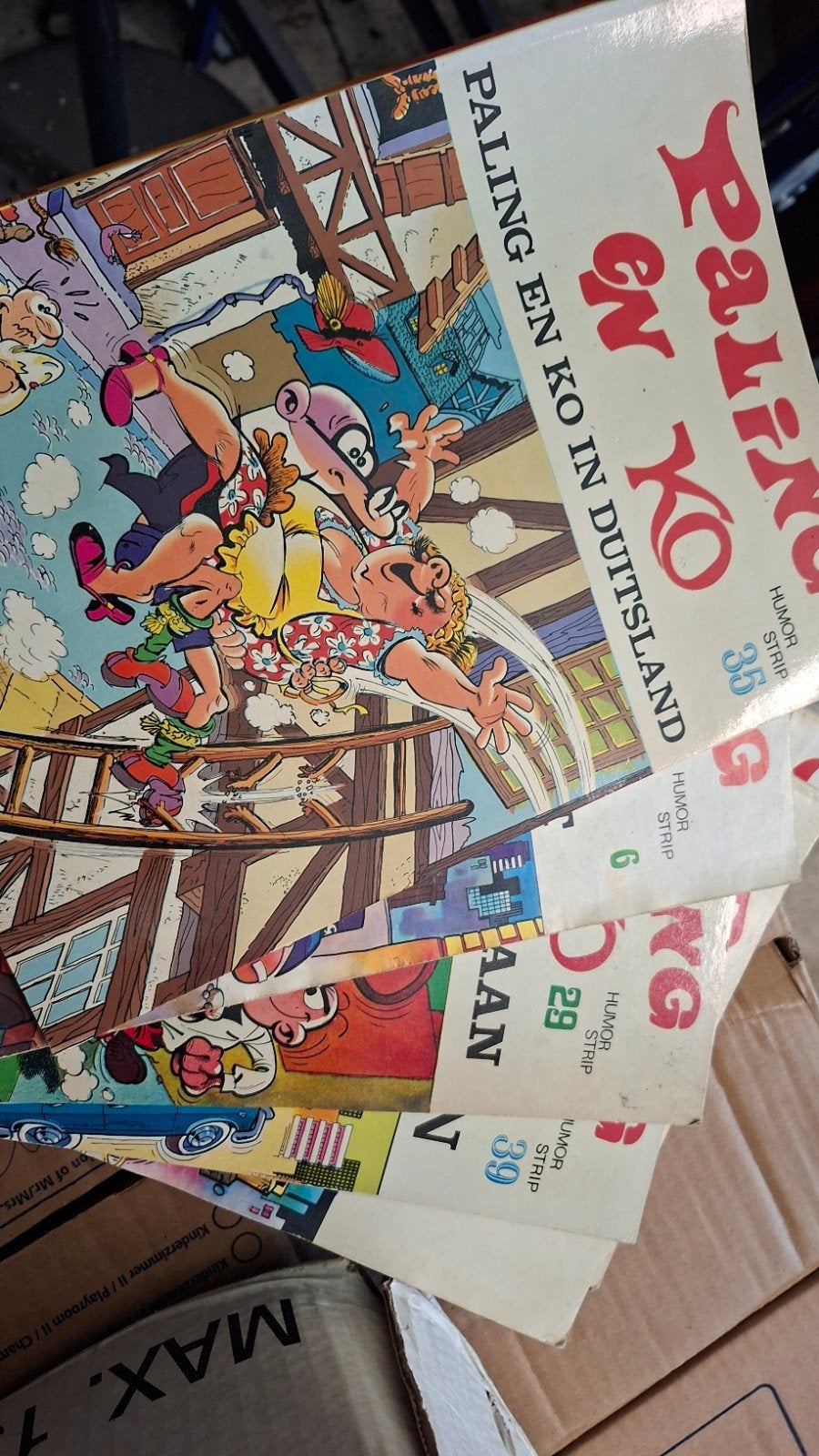 18 stripboeken, Boeken, Meerdere stripboeken, Verzenden, Gelezen