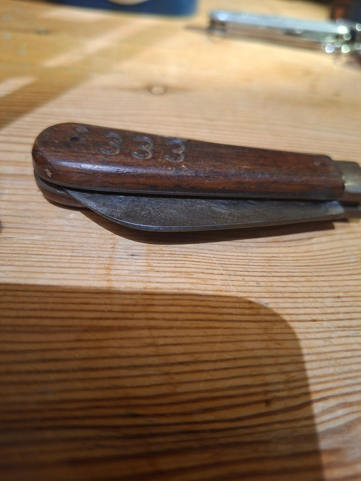Vintage Friedr. Herder Abr. Sohn Zakmes - Model 333, Antiek en Kunst, Ophalen of Verzenden