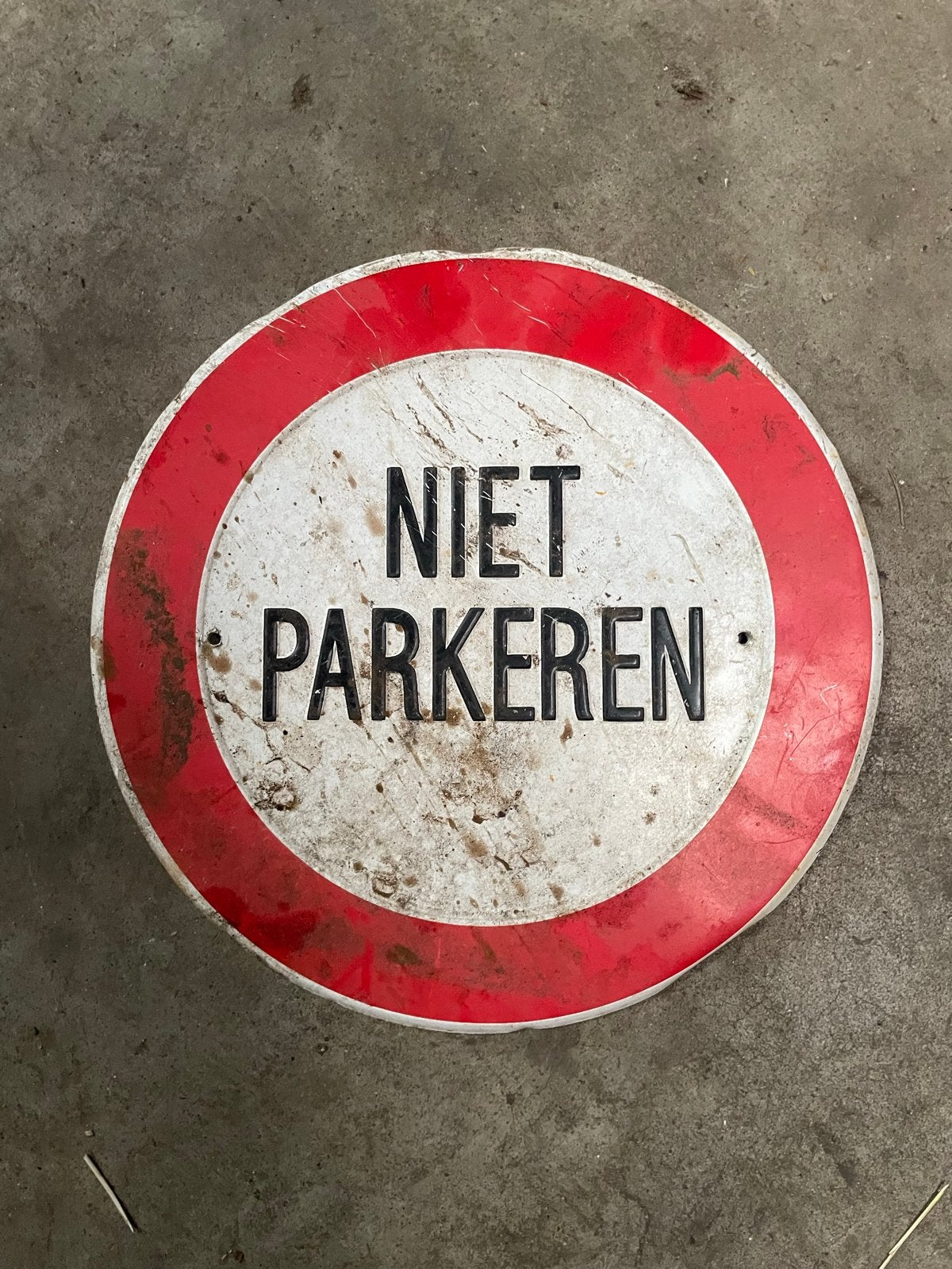 Bordje niet parkeren, Ophalen of Verzenden