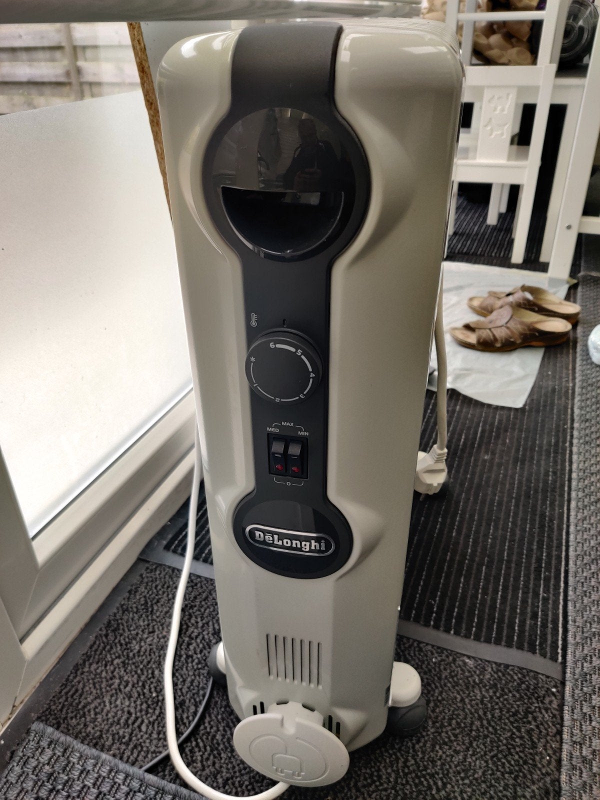 DeLonghi TRRS1225 Oliegevulde Radiator - 2500W, Ophalen, Hoog rendement (Hr), Radiator, Zo goed als nieuw
