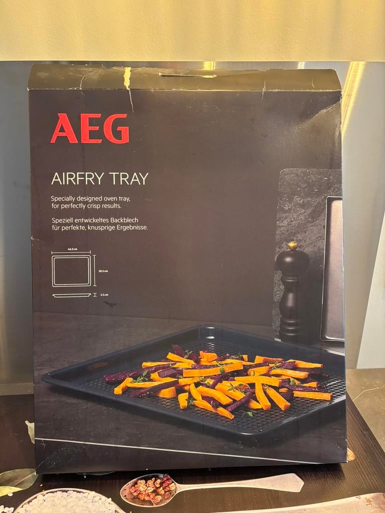 Airfryer bakplaat, Overige typen, Nieuw, Ophalen of Verzenden, Zwart