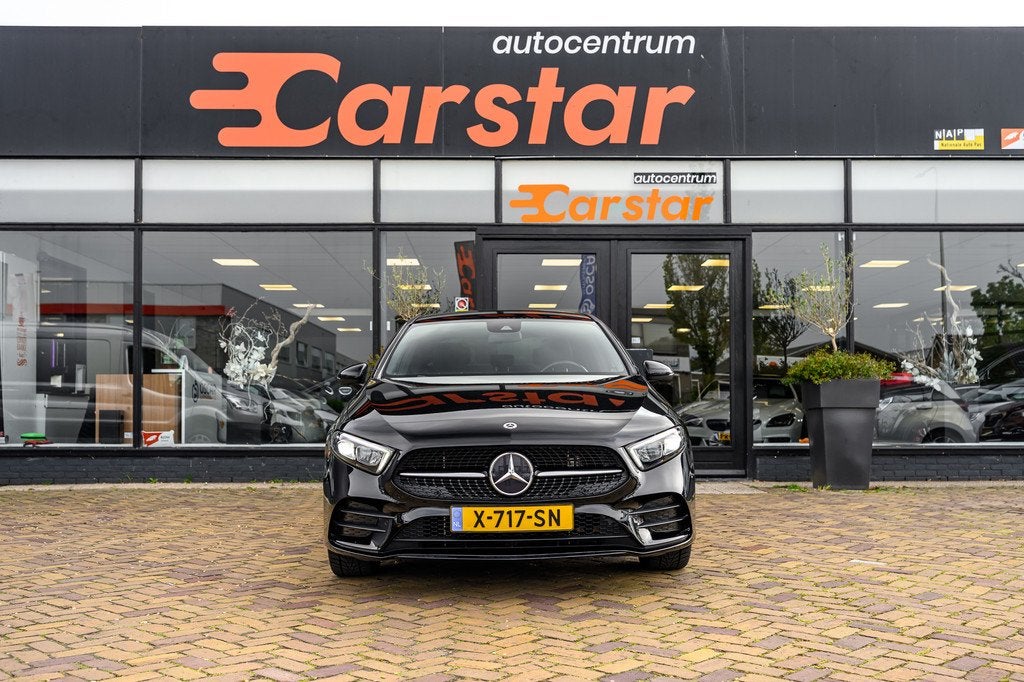 Mercedes-Benz A-klasse 250 e Business Solution AMG Limited|C, Auto's, Gebruikt, 4 cilinders, 15 kWh, Leder en Stof