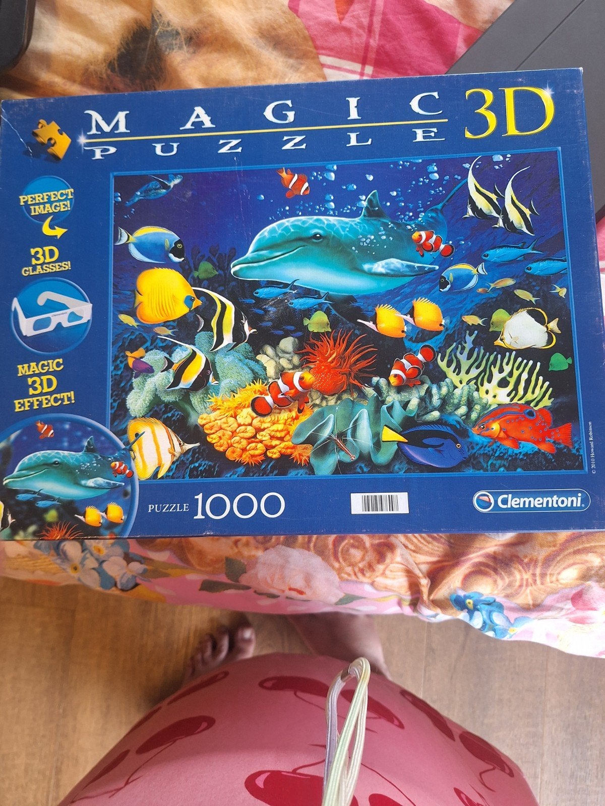 Puzzel 1000 stukjes compleet, Ophalen, 500 t/m 1500 stukjes, Zo goed als nieuw