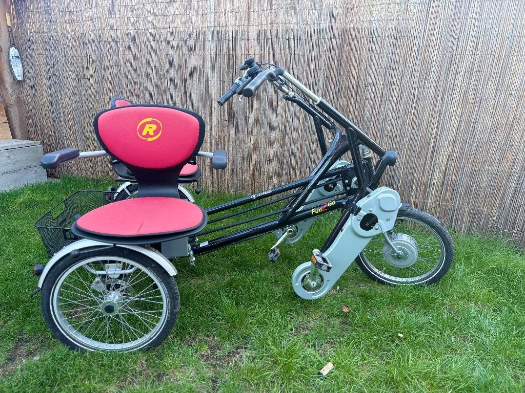 Electrische Duofiets Van raam Fun to Go., Fietsen en Brommers, Ophalen of Verzenden, Gebruikt
