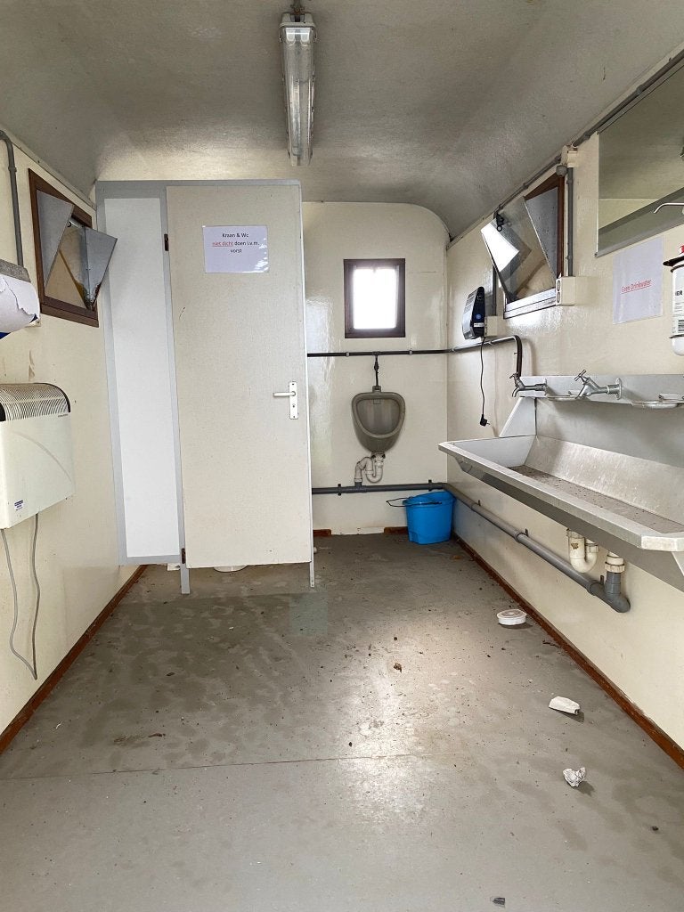 Toiletwagen met kenteken, Auto diversen, Aanhangers en Bagagewagens, Ophalen, Gebruikt
