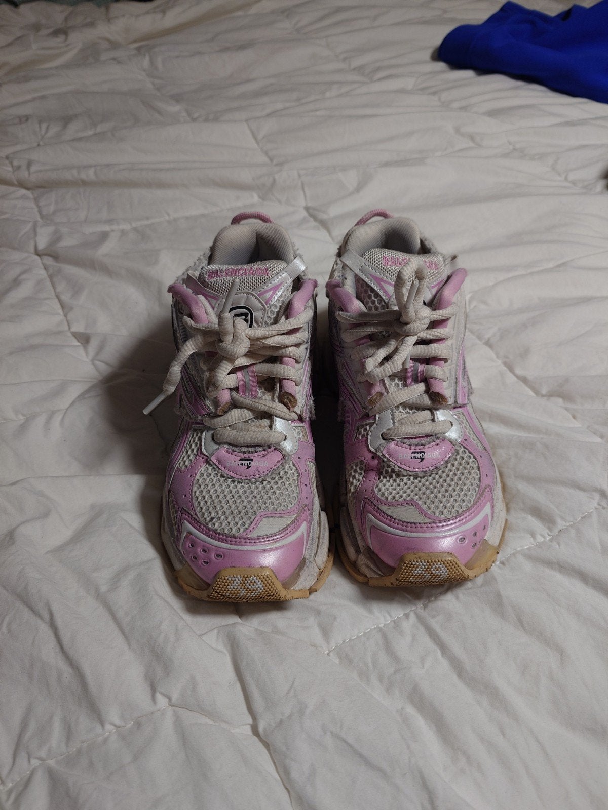 Balenciaga Sneakers Maat 39 - Roze/Wit, Kleding | Dames, Balenciaga, Verzenden, Roze, Sneakers of Gympen