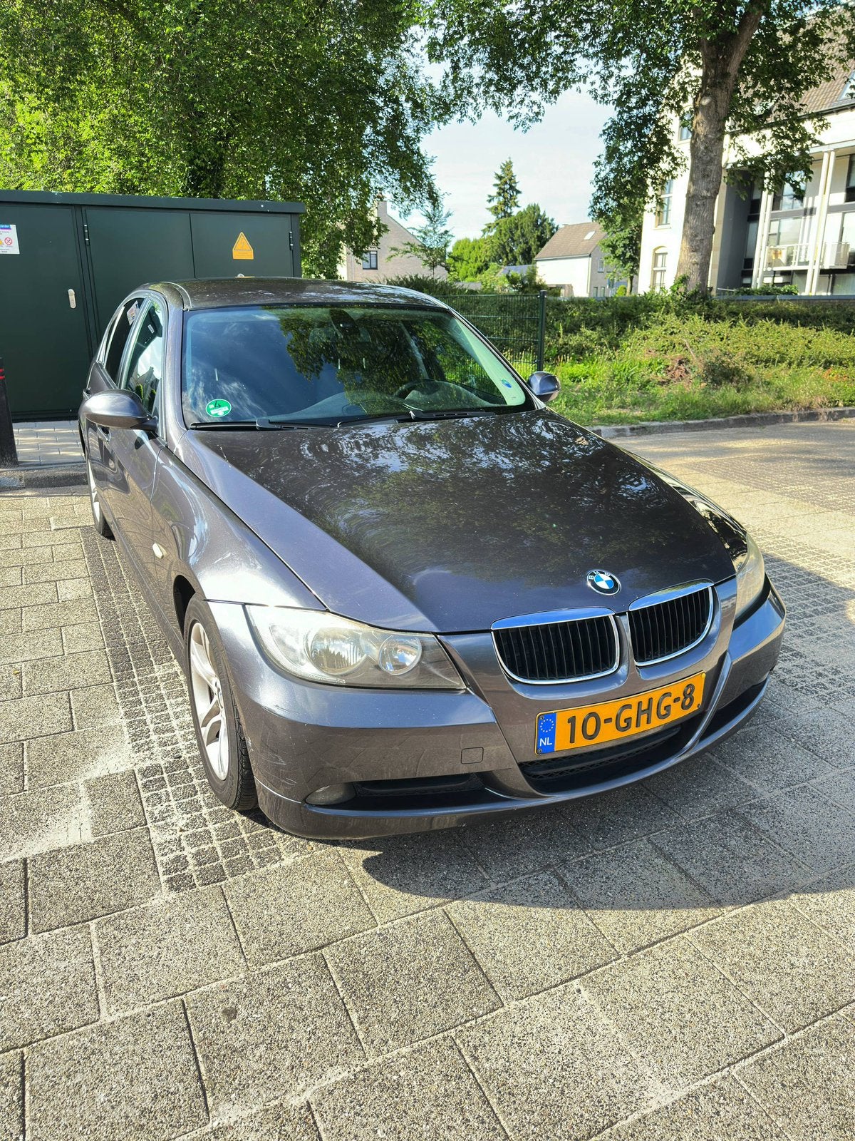 BMW 3-Serie 2.0 I 318 2008 Grijs, Auto's, Achterwielaandrijving, Origineel Nederlands, 75 €/maand, Handgeschakeld