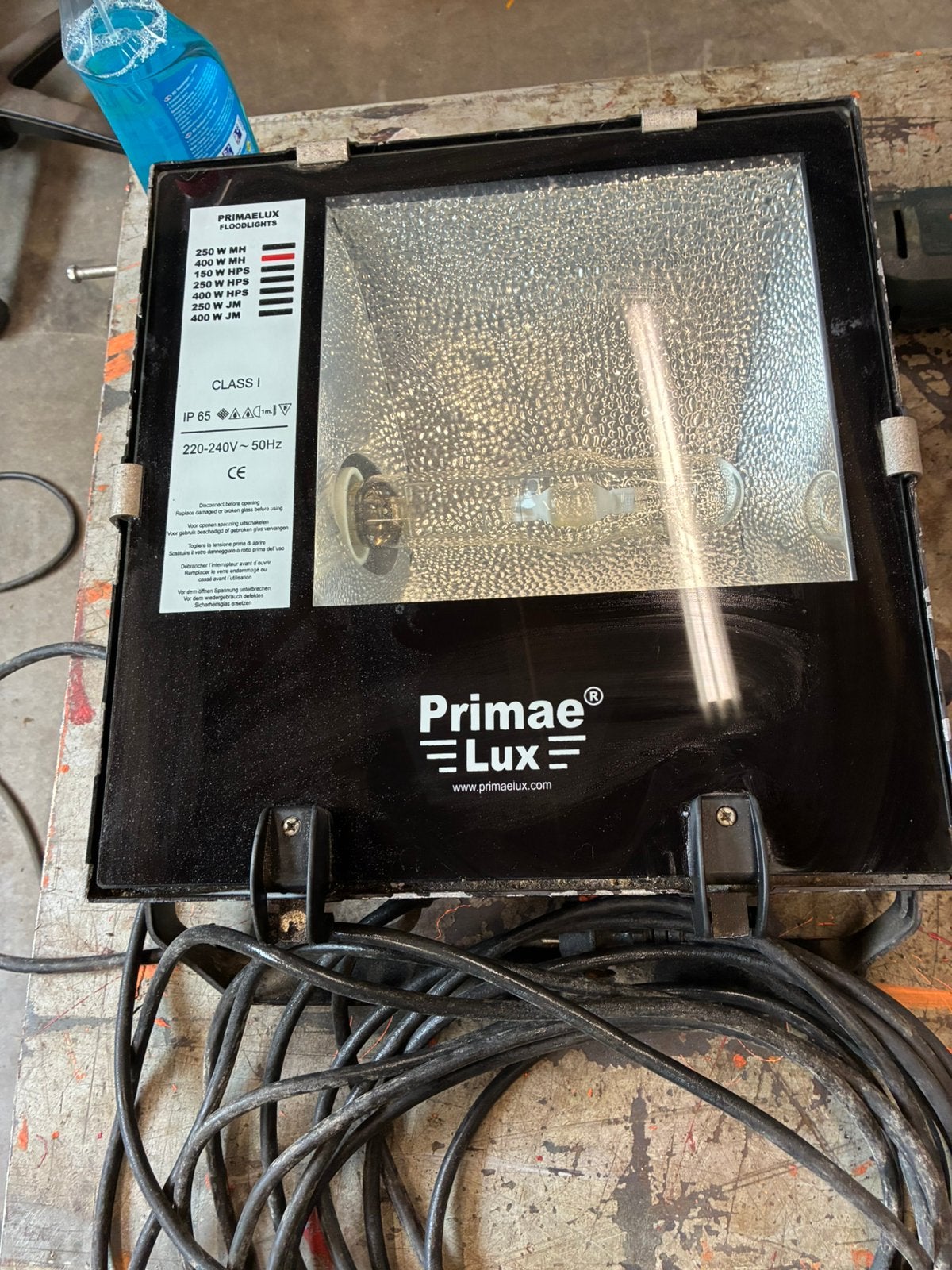 Bouw lamp, Ophalen, Gebruikt, Lamp