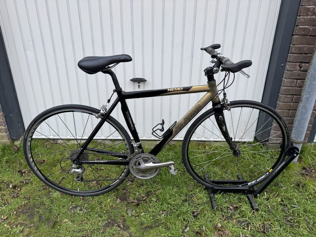 Jan Janssen Nemo, racefiets met recht stuur!, Fietsen en Brommers, 28 inch, Gebruikt, Heren, Niet ingevuld