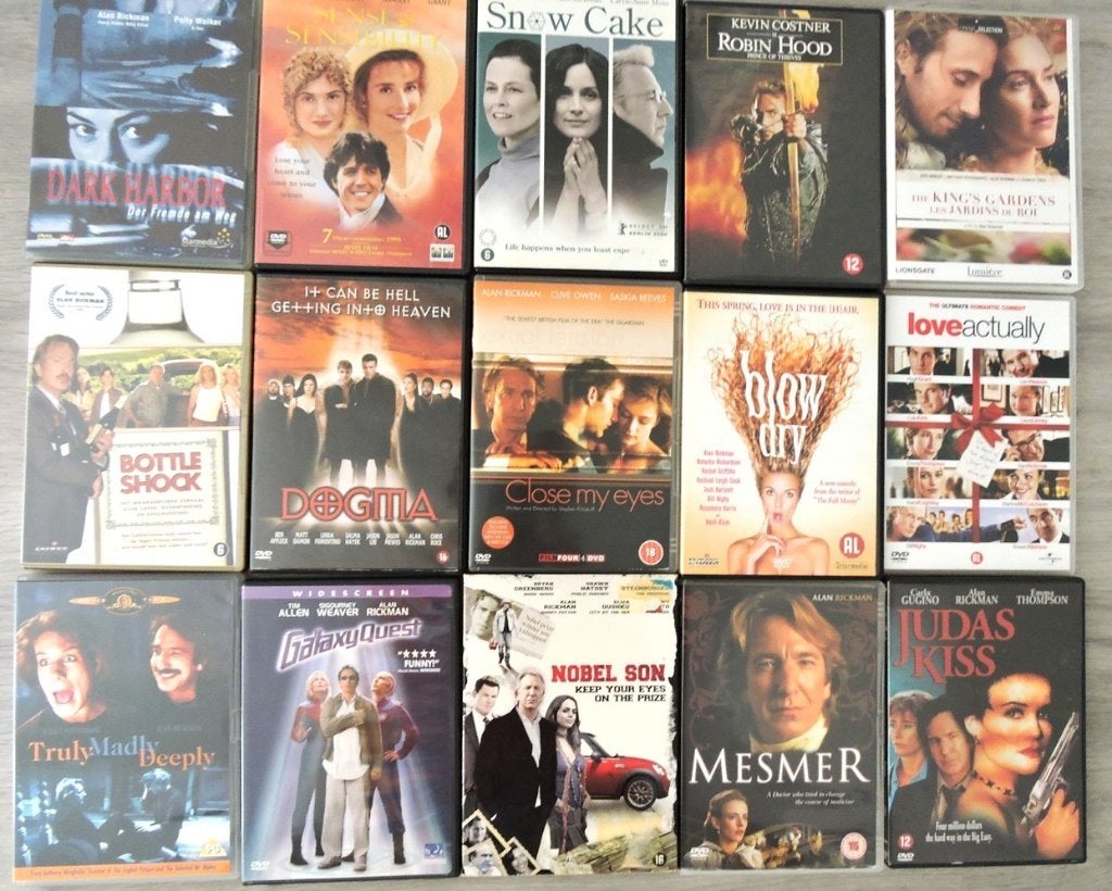Alan Rickman films mesmer close my eyes dark harbour, Cd's en Dvd's, Alle leeftijden, Ophalen of Verzenden, Zo goed als nieuw
