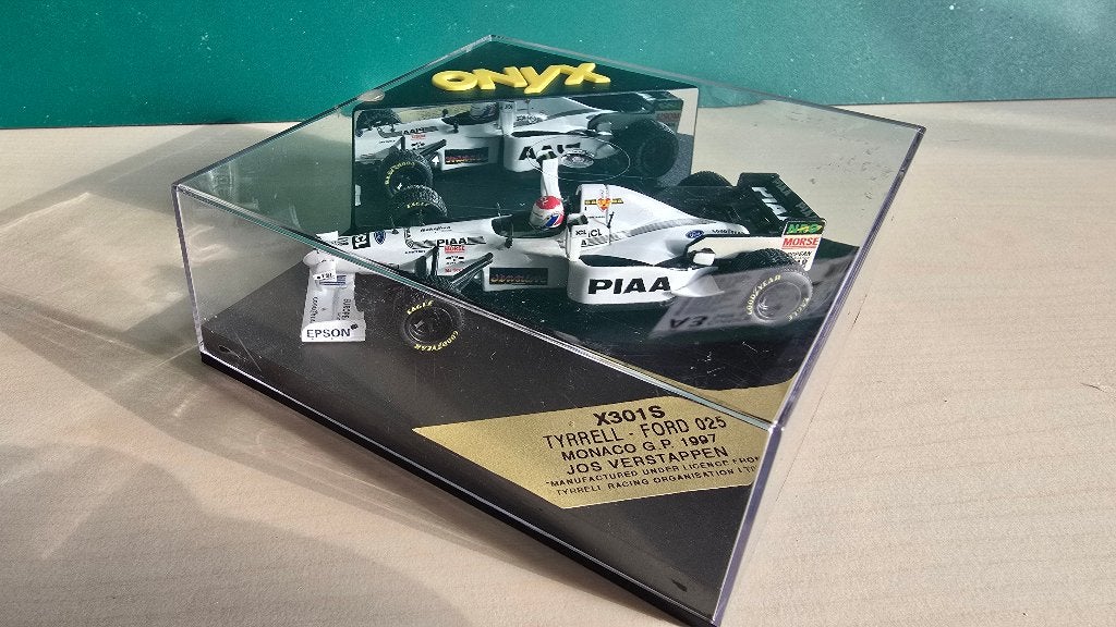 Onyx Tyrrell Ford 025 Jos Verstappen Monaco GP 1997, Hobby en Vrije tijd, Ophalen of Verzenden, Zo goed als nieuw, Auto, Overige merken