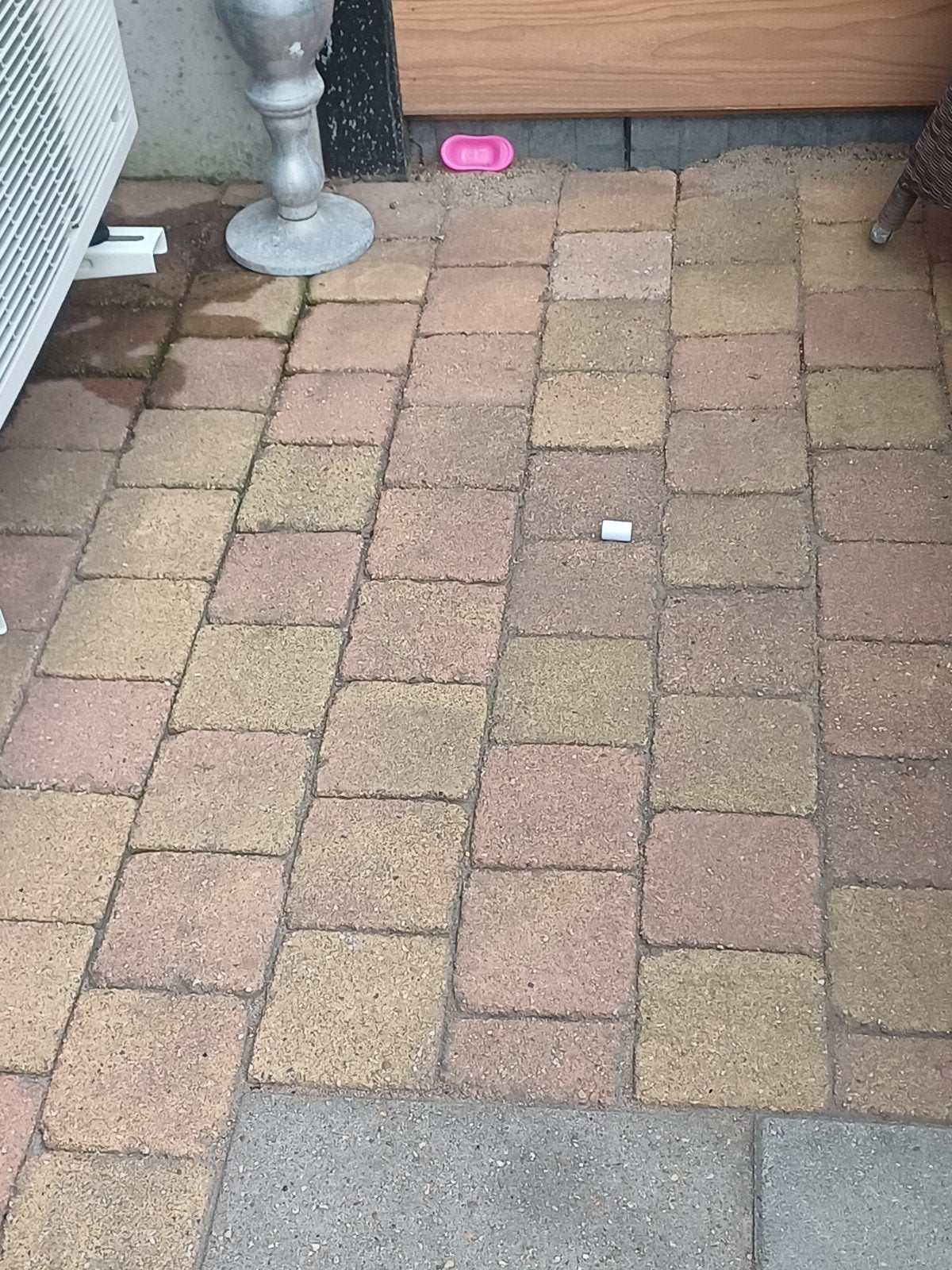 GRATIS Terras klinkers in ede, Tuin en Terras, Ophalen of Verzenden, Gebruikt, Beton, Klinkers