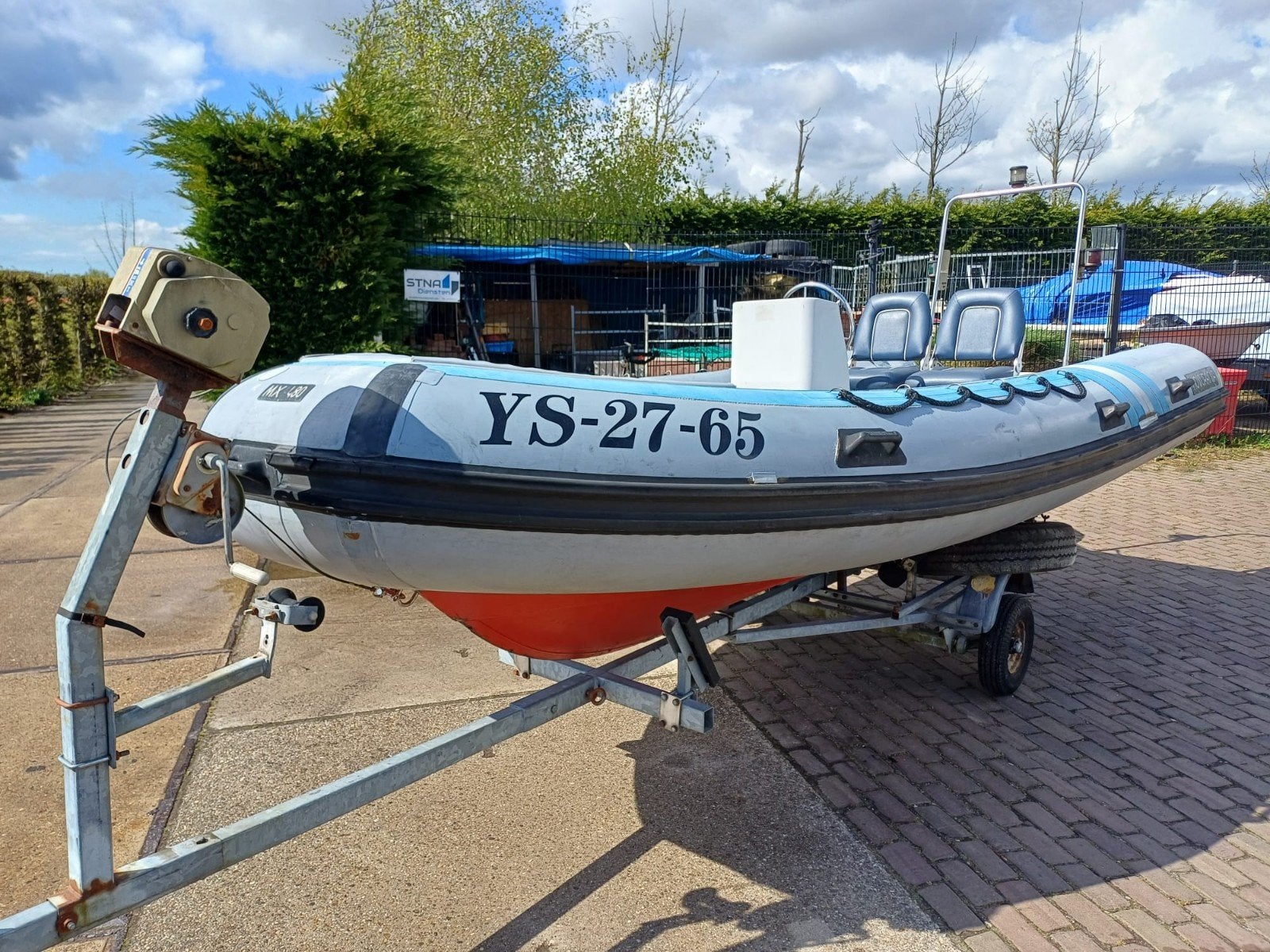 RIB 480 incl trailer, Ophalen, Gebruikt, Overige typen, Motorboot