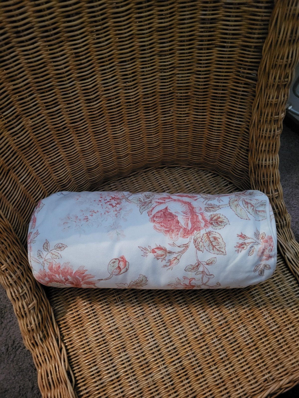 KOOPJE Rolkussen met bloemenprint - Zo goed als nieuw, Huis en Inrichting, Woonaccessoires | Kussens, Overige merken, Meerkleurig