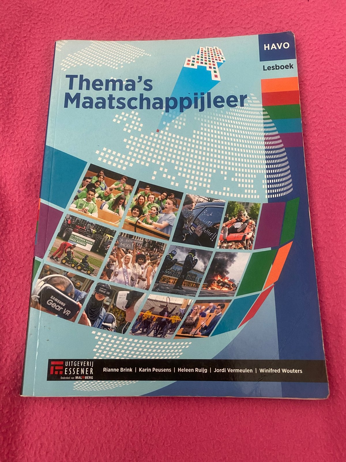 Thema's Maatschappijleer HAVO Lesboek, Verzenden, Zo goed als nieuw, HAVO, Maatschappijleer