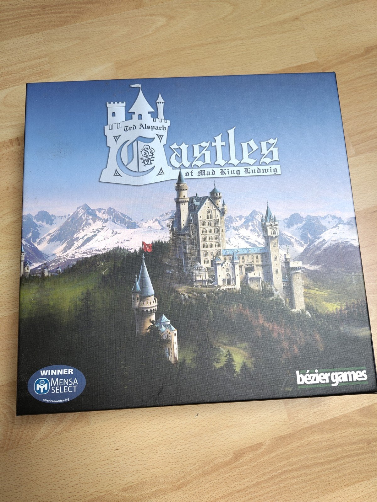 Castles of Mad King Ludwig, Drie of vier spelers, Ophalen of Verzenden, Zo goed als nieuw, Bezier Games