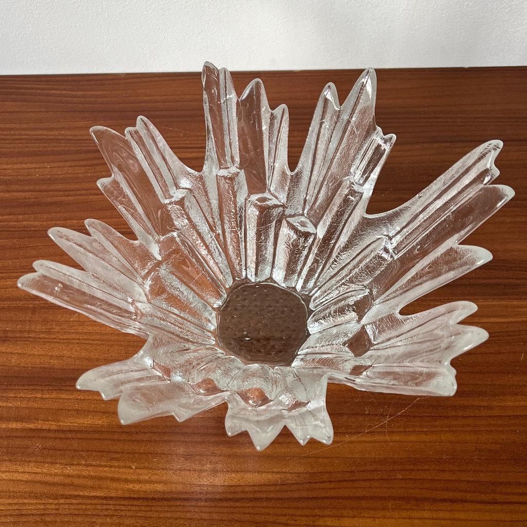 Fins design Tauno Wirkkala Reovontulet schaal Humppila, Antiek en Kunst, Antiek | Glas en Kristal, Ophalen of Verzenden