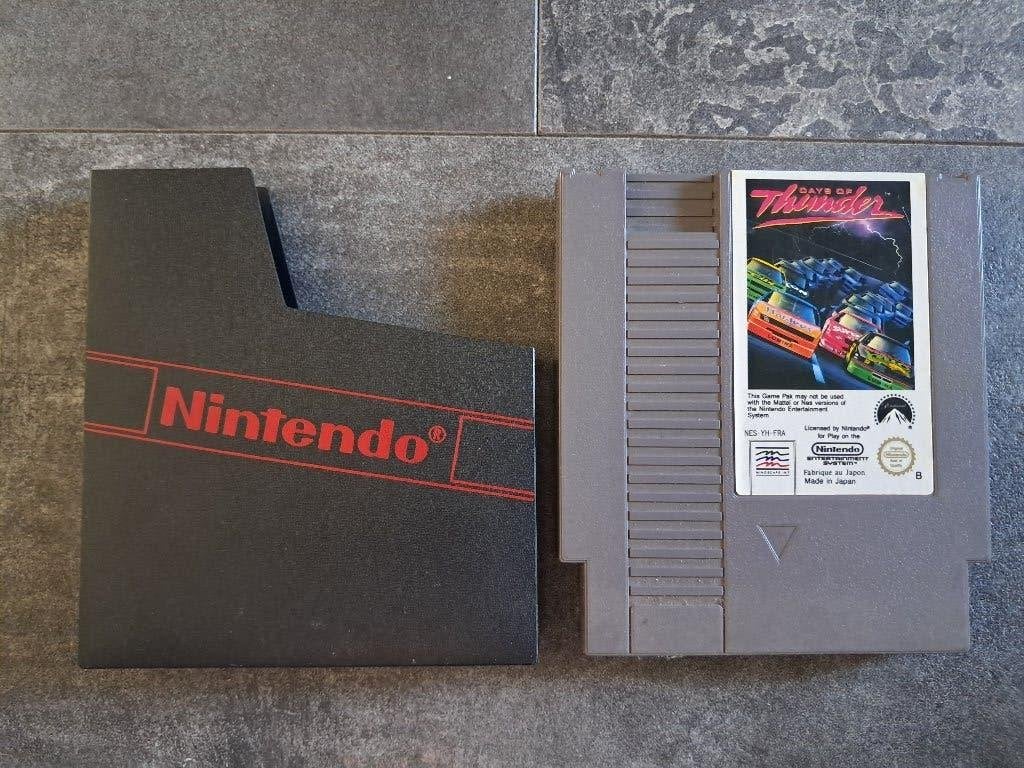 Nes Game: Days of Thunder Zo goed als Nieuw!, Spelcomputers en Games, 1 speler, Racen en Vliegen, Ophalen of Verzenden, Zo goed als nieuw
