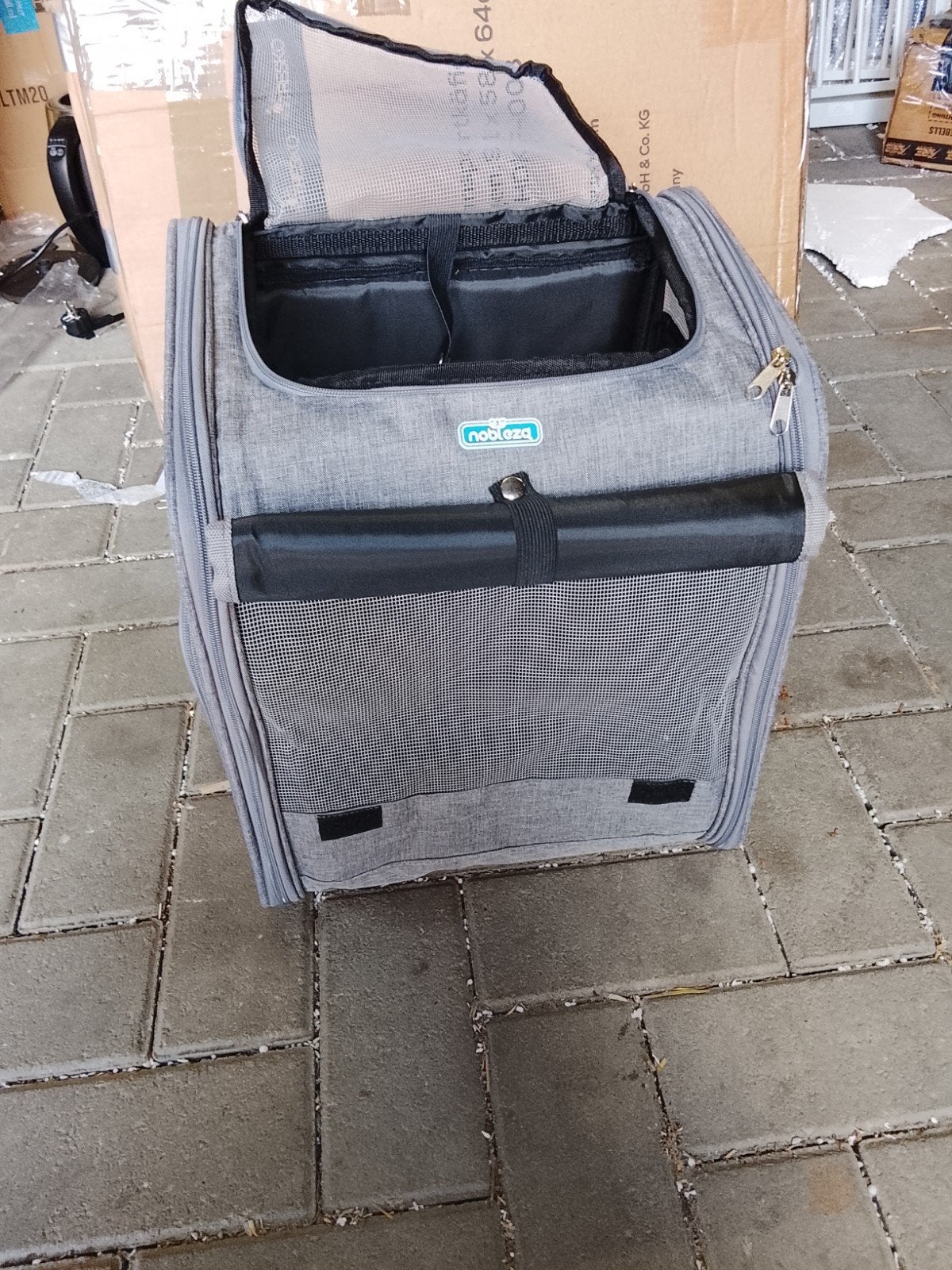 Nobleza rugzak voor hond of kat