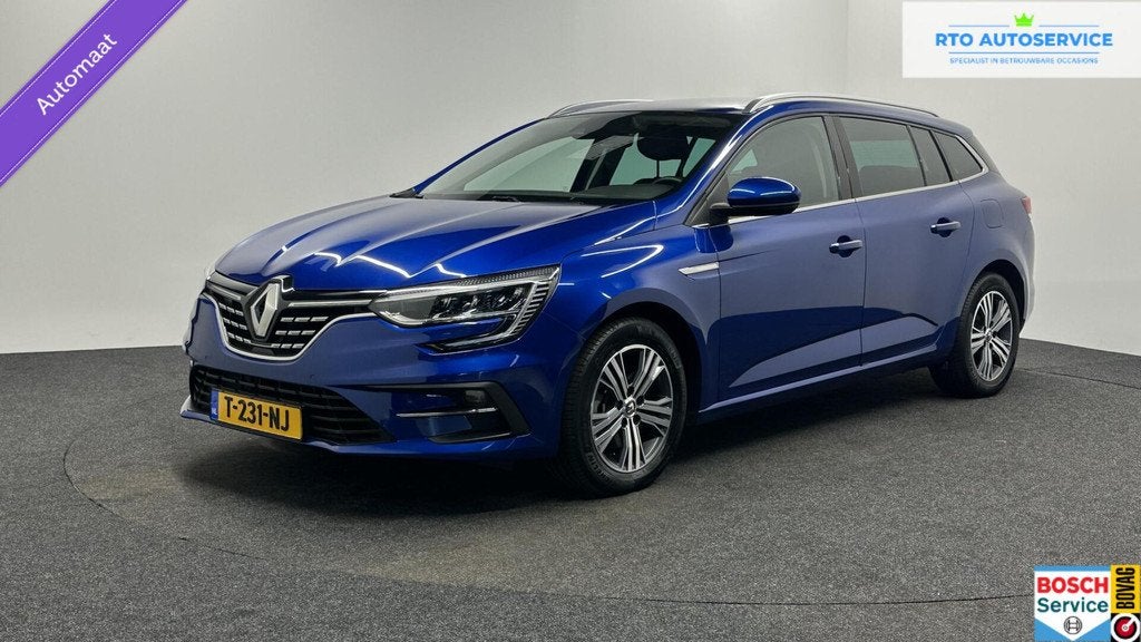 Renault Megane Estate 1.6 E-Tech Plug-In Hybrid 160 Intens, Auto's, Renault, 77 km/l, Gebruikt, 4 cilinders, Met garantie (alle)