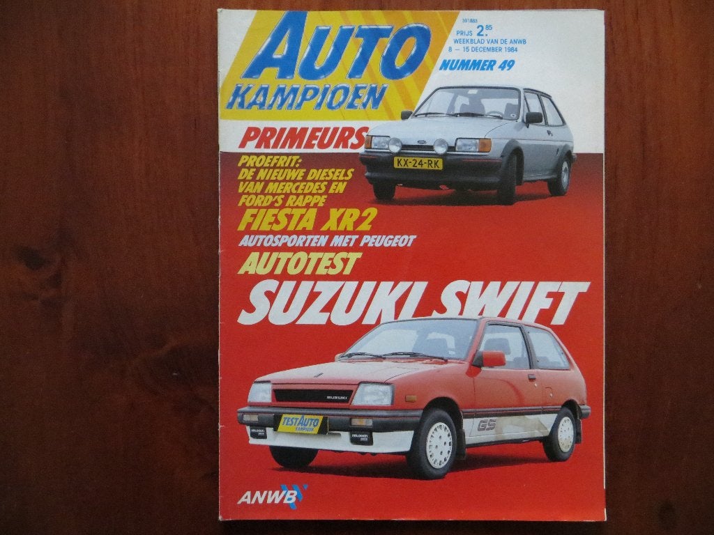 Autokampioen 49 1984 Fiesta XR2, Suzuki Swift, MB 200-300E, Ophalen of Verzenden, Nieuw, Overige merken