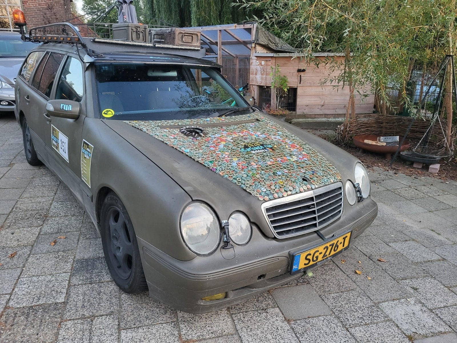 carbage run mega run mercedes E320 apk tot 1-9 ' 27, Auto's, Overige kleuren, 3222 cc, 23 km/l, Stationwagon