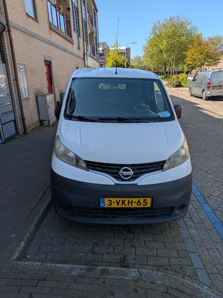 Prijs Verlaagd!! Nissan NV200 1.5 D 63KW 2010, Voorwielaandrijving, Zwart, Wit, Origineel Nederlands
