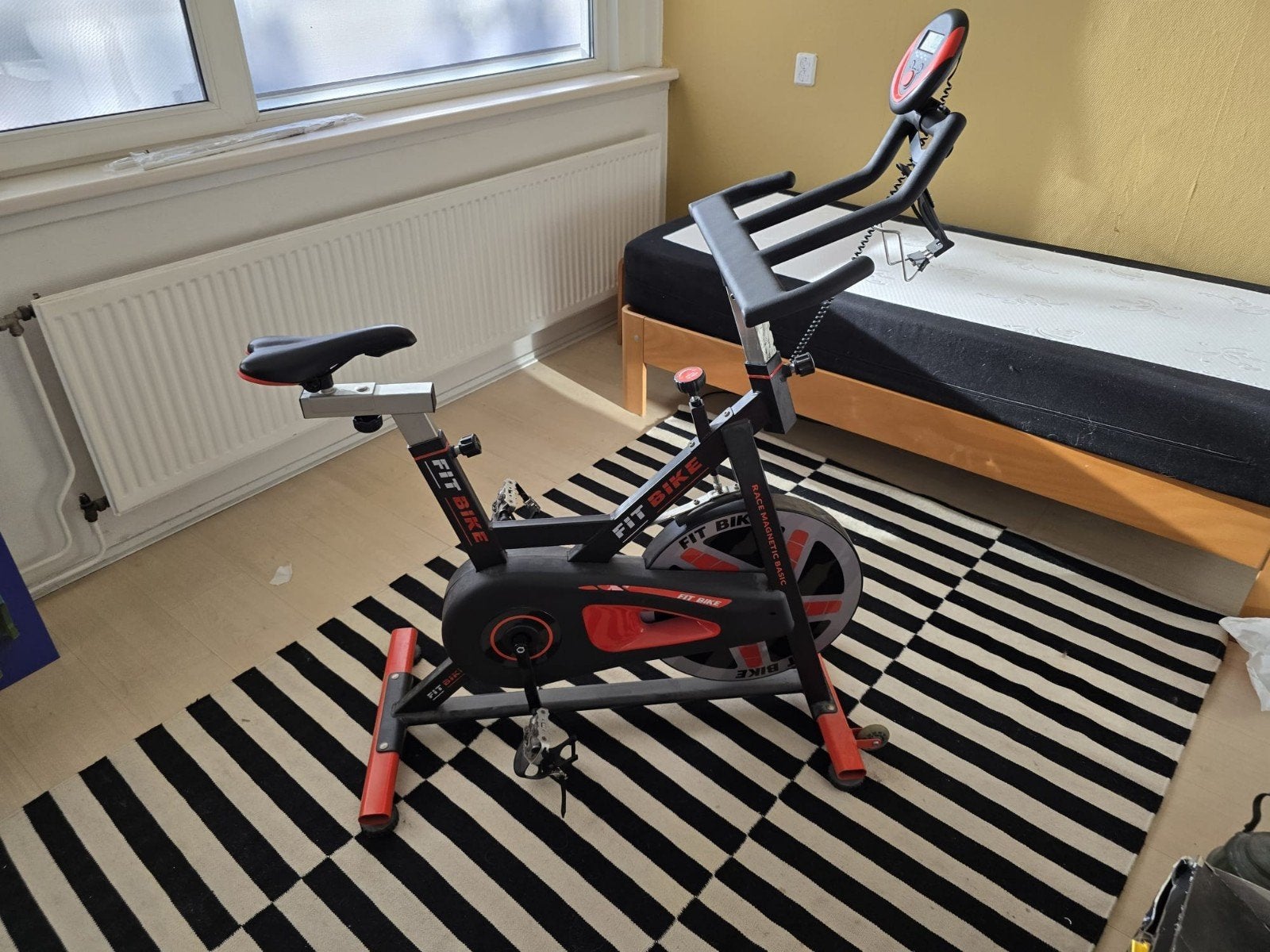Spinningfiets - Fit Bike, Ophalen, Spinningfiets, Zo goed als nieuw, Metaal