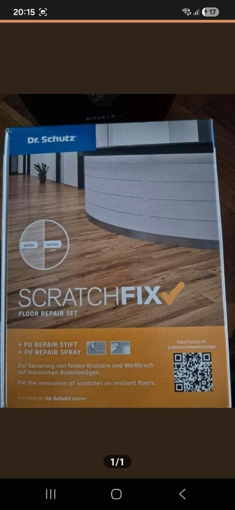 nieus in doos scratchfix voor laminaat en pvc, 50 tot 150 cm, Nieuw, Ophalen of Verzenden, 10 m² of meer