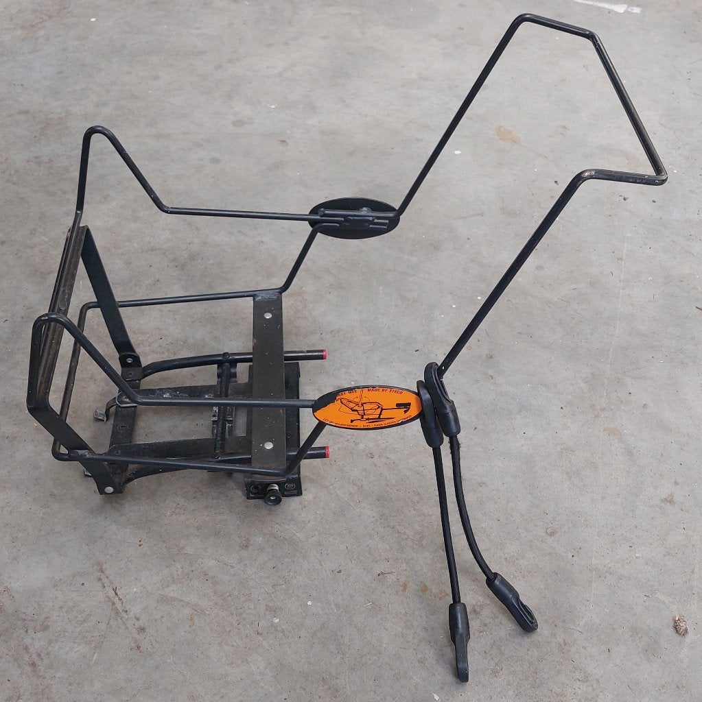 Steco baby mee, Fietsen en Brommers, Fietsaccessoires | Fietsstoeltjes, 0 t/m 10 kg, Achterzitje, Gebruikt, Ophalen of Verzenden