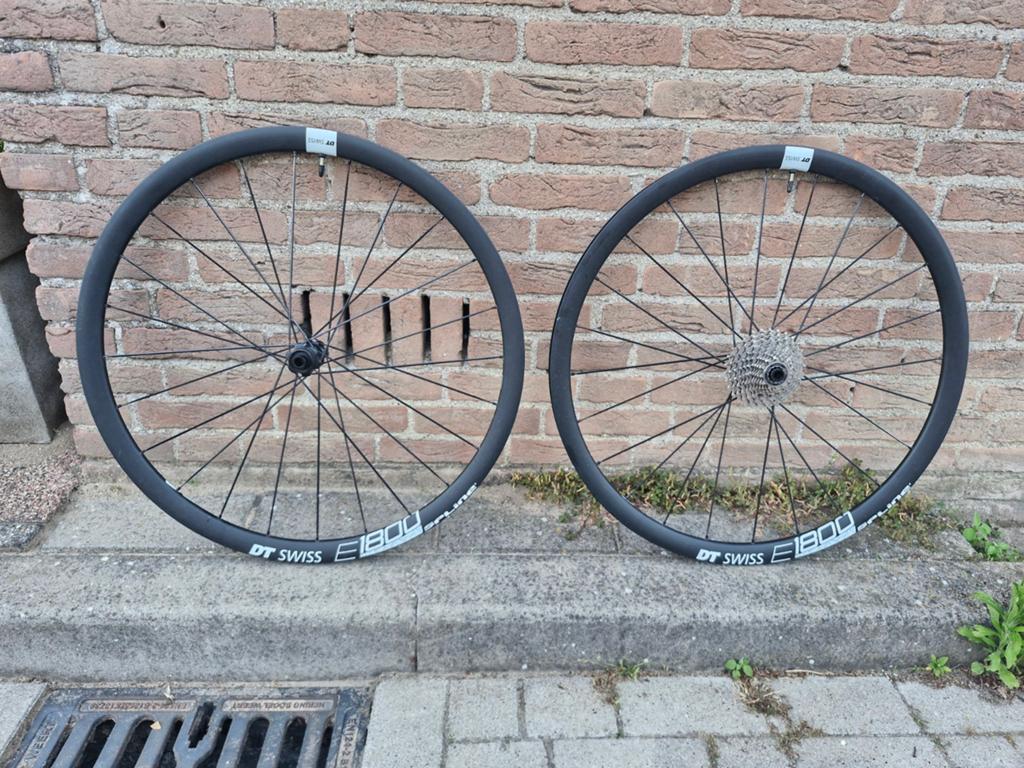 DT swiss E1800 spline 32 wielset, Fietsen en Brommers, Fietsonderdelen, Wiel, Dt swiss, Ophalen of Verzenden, Zo goed als nieuw