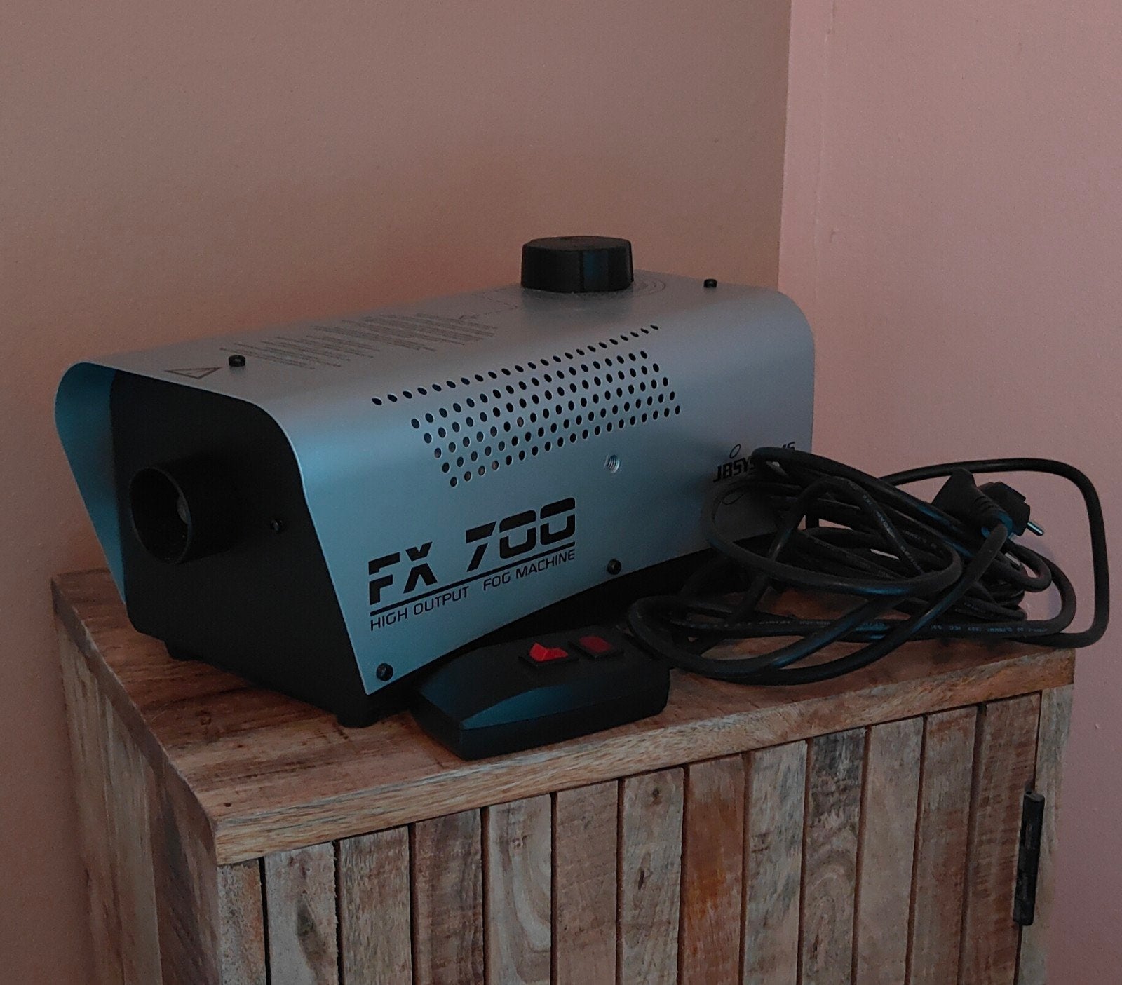 Rookmachine te huur, Ophalen, Rookmachine