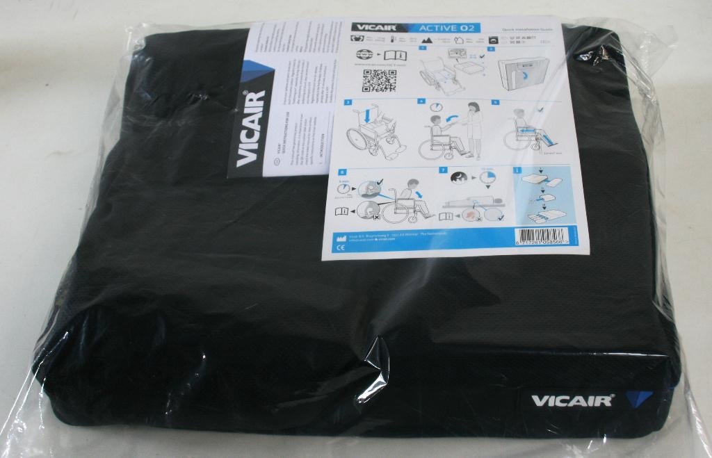 Nieuwe Vicair Active O2 rolstoelkussen 9cm  extra hoog, Diversen, Verpleegmiddelen, Nieuw, Ophalen
