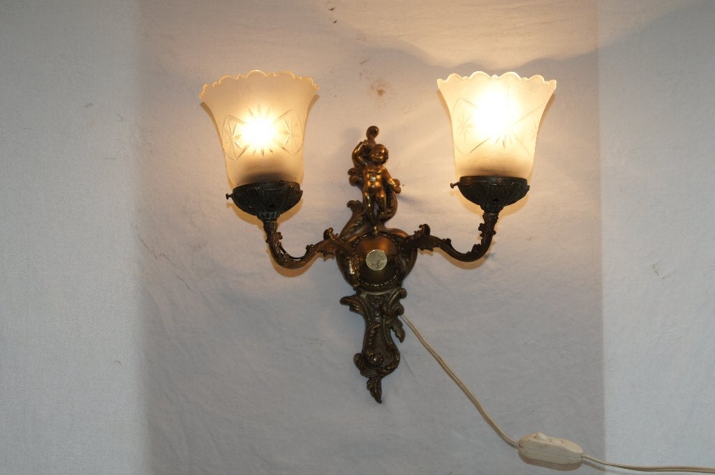 Wandlamp met puttu,s, Ophalen of Verzenden
