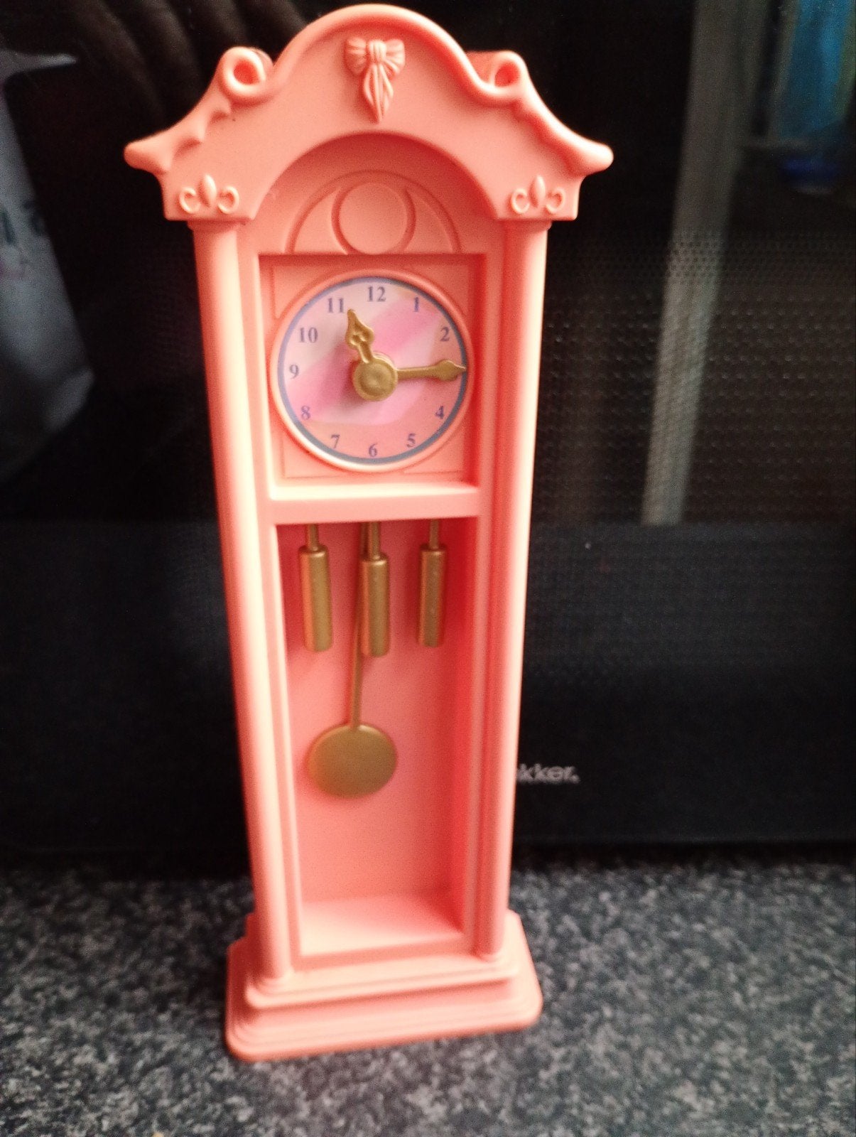 Vintage Barbie klok uit 1992., Ophalen of Verzenden, Gebruikt