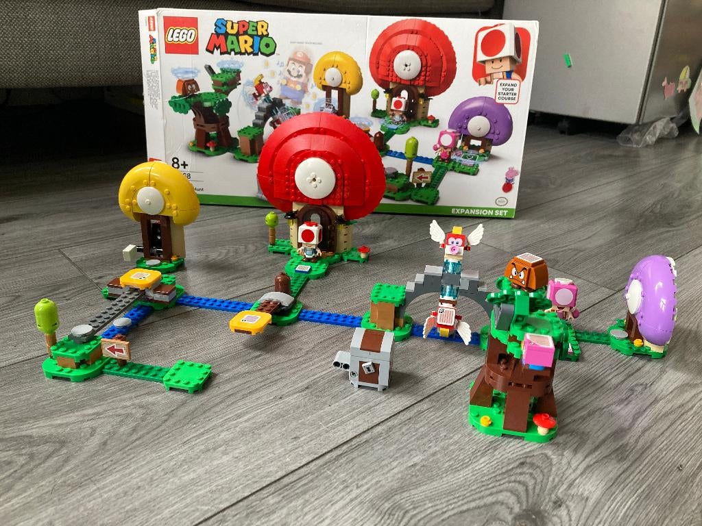 LEGO Super Mario Uitbreidingsset Toads Schattenjacht - 71368, Ophalen, Gebruikt, Complete set, Lego