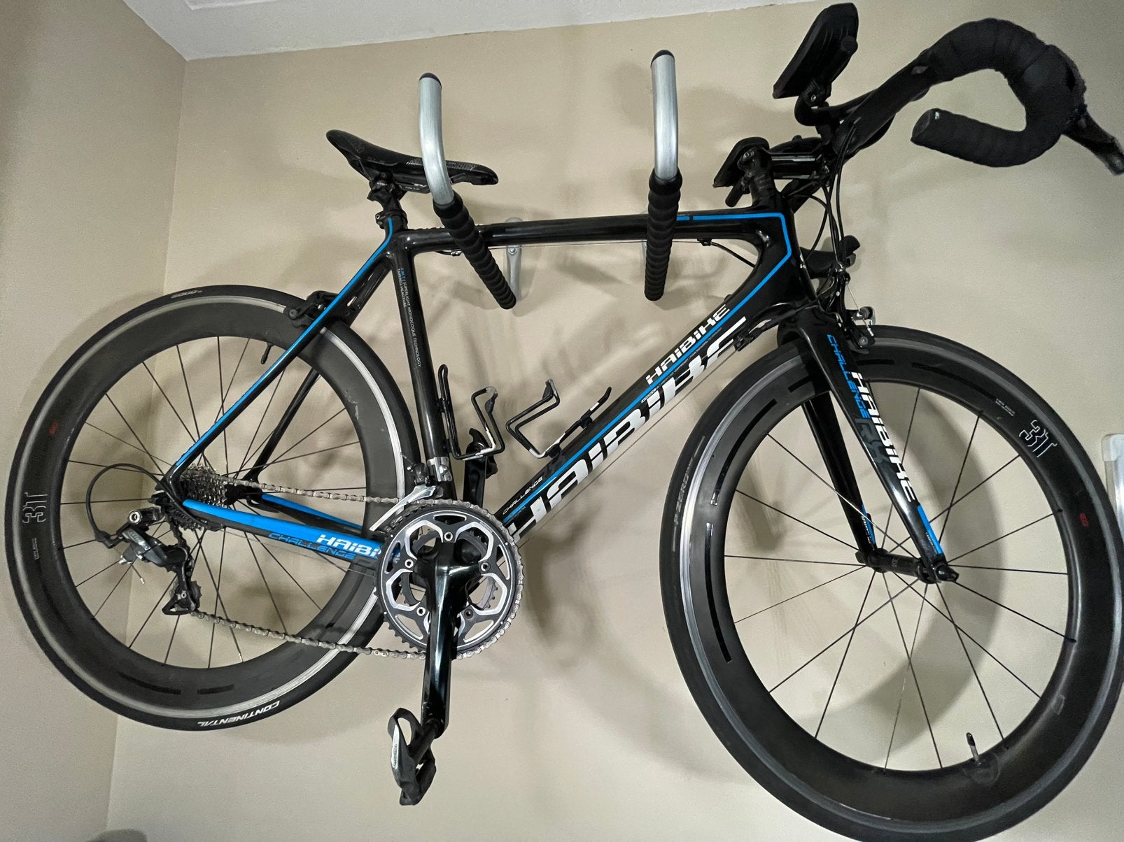 Haibike race bike full carbon size 60, Carbon, Zo goed als nieuw, Meer dan 20 versnellingen, Ophalen